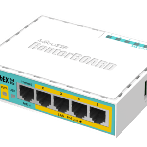 Roteador Mikrotik RB750UPR2 HEX POE LITE
